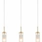Подвесной светильник Indigo Torcia 11038/3P Brass
