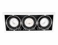 Встраиваемый светодиодный светильник Ambrella light Cardano T813 BK/CH 3*12W 4200K