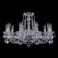 Подвесная люстра Bohemia Ivele Crystal 1402/10/240/Ni