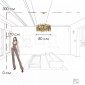 Подвесной светильник LOFT IT Escama 10396/800C