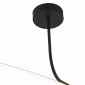 Подвесной светодиодный светильник Italline IT013-6025 black 3000K
