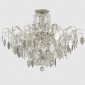 Потолочная люстра Crystal Lux Esmiralda PL9 Silver