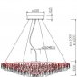 Подвесная люстра Garda Decor 86-8015/1200RS