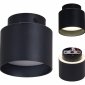 Накладной светильник Reluce Technical 53006 53006-9.5-001IL GX53+LED3W BK