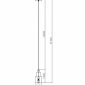 Подвесной светильник Freya Moke FR4006PL-01BS