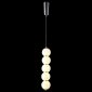 Подвесной светодиодный светильник Crystal Lux Desi SP5 Chrome/White