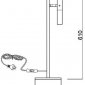 Интерьерная настольная лампа ST Luce Eclip SL1236.404.01