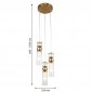 Подвесной светильник Vanilla 4737-3P