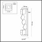 Настенный светильник Odeon Light Geos 6690/7WL