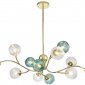 Подвесная люстра Indigo Selva 11032/12R Gold V000298