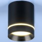 Потолочный светодиодный светильник Elektrostandard DLR021 9W 4200K черный матовый 4690389102929