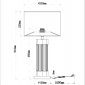 Интерьерная настольная лампа Arte Lamp Stefania A5053LT-1PB