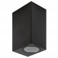 Архитектурная подсветка Uniel UUL-A01S UUL-P42A 2х6W/GU10 IP65 BLACK
