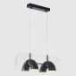 Светильник подвесной Crystal Lux ELEMENT SP24W LED BLACK