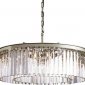 Подвесная люстра DeLight Collection 1920s Odeon KR0387P-10B chrome/clear