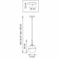 Подвесной светильник Lightstar Dissimo 803115