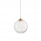 Подвесной светильник DeLight Collection MD25030001 MD25030001-1A brass/clear