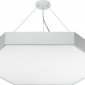 Подвесной светодиодный светильник Geometria ЭРА Hexagon SPO-121-W-40K-038 38Вт 4000К белый Б0050550