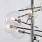 Потолочная люстра DeLight Collection Globe Mobile MX19009070-8A chrome