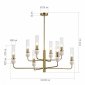 Потолочная люстра ST Luce Medea SL1244.303.08