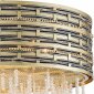 Подвесная люстра Lucia Tucci Perso PERSO 4931.6 gold&black