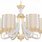 Подвесная люстра Arte Milano Florentia-3387 303387/6 Wh/Gd