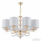 Подвесная люстра Arte Milano Florentia-2097 302097/8 Wh/Gd