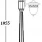 Наземный фонарь KRAKOV 1 L 87207L/18/PartA Gb