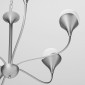 Подвесная люстра Eurosvet Calyx 60169/8 никель