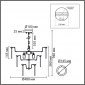 Подвесная люстра Lumion Chipsy 8320/5