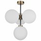 Люстра на штанге 33 идеи S32WH CHN800S.04.17ABL.ASB-S32WH