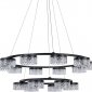 Подвесная люстра DeLight Collection Diamond cut MD21020075-16B matt black