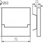 Подсветка лестницы Kanlux SABIK LED B-NW 29852