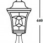 Наземный фонарь Oasis_Light VENECIA 2S 91804S Bl