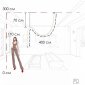 Подвесной светильник Loft IT Thread 10388C Black