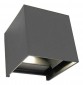 Уличный настенный светодиодный светильник Kink Light Куб 08585,16(4000K)