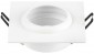 Светильник встраиваемый алюминиевый ЭРА KL110 WH под лампу MR16 GU5.3 белый матовый Б0061529