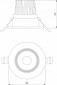 Встраиваемый светодиодный светильник Elektrostandard Even 25094/LED a065459