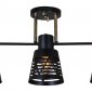 Потолочная люстра Reluce 06074-3.3-03 BK+FG