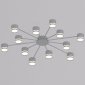 Потолочная люстра Reluce 06730-0.3-12 GX53 GREY