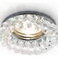 Встраиваемый светильник Ambrella light Crystal K206 CL/CH