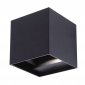 Архитектурная подсветка Uniel ULU-S55B-2x3W/3000K+4000K+6000K IP65 BLACK
