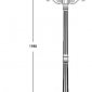Наземный фонарь Oasis_Light VENECIA 2L 91808LA Bl