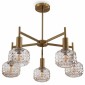 Люстра на штанге Freya Fero FR5366CL-05BS