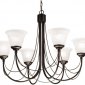 Подвесная люстра Carisbrooke CB6-BLACK