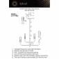 Люстра на штанге Aployt Izidora APL.337.07.06