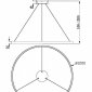 Подвесной светильник Rim MOD058PL-L65WK