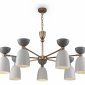 Подвесная люстра Maytoni Cloches MOD113PL-07W