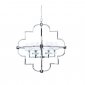 Подвесная люстра Lumina Deco Baltimore LDP 8020-6 CHR+WT