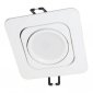 Встраиваемый светильник Lumina Deco Moka LDC 8063-SS-L98*W98 WT